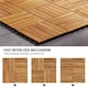 image 4 of Yaheetech Pack of 27 Wood Flooring Tiles Wood