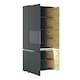 image 2 of Luci 4 Door Tall Display Cabinet LH (including LED lighting) in Platinum and Oak