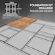 image 5 of Outsunny 13 x 11ft Garden Shed Storage with Foundation Kit & Vents Light Grey