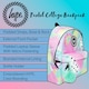 image 6 of Kids Backpack Multi Pastel Collage Design | Lightweight School Bag | Multi | Multi | 1