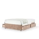 image 1 of Ortho Classic Orthopaedic Mink Chenille 4 Drawer Divan Set Small Double