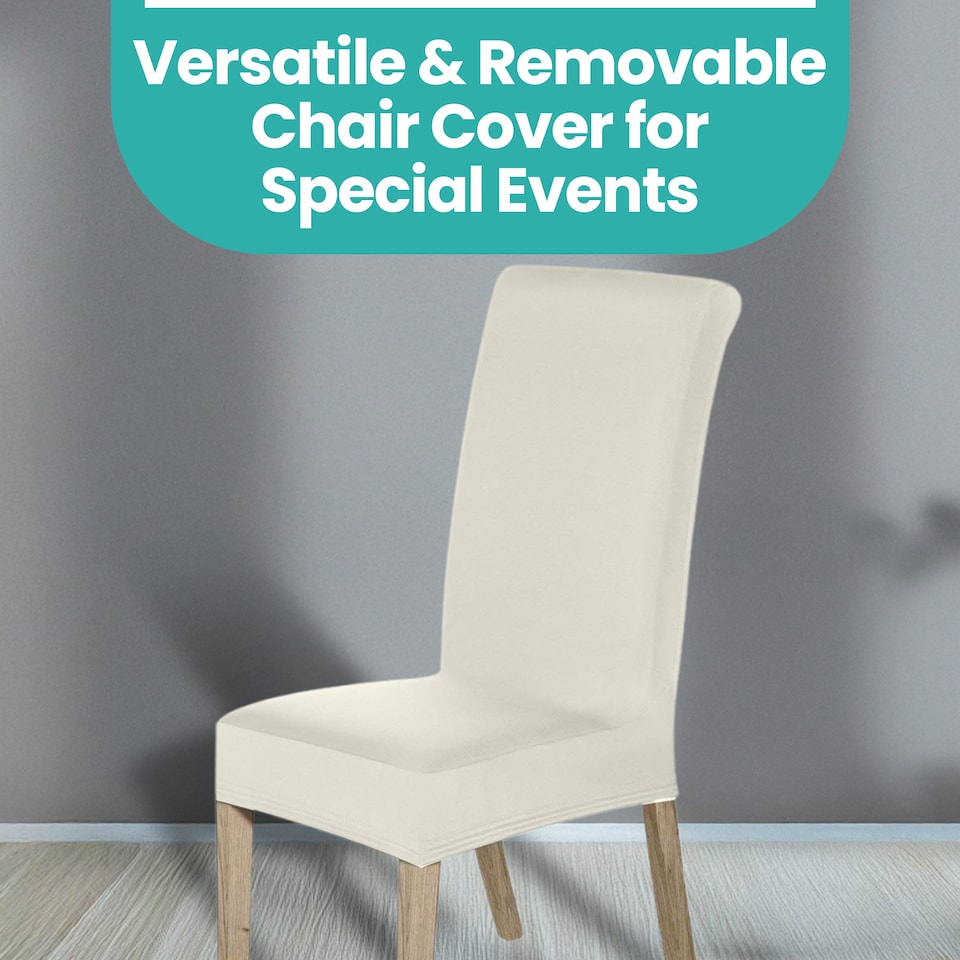 image 1 of High-Back Chair Covers, Spandex Stretch, Universal Protective Slipcover
