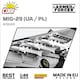 image 8 of MIG 29 brick plane model - COBI 5840 - 590 bricks