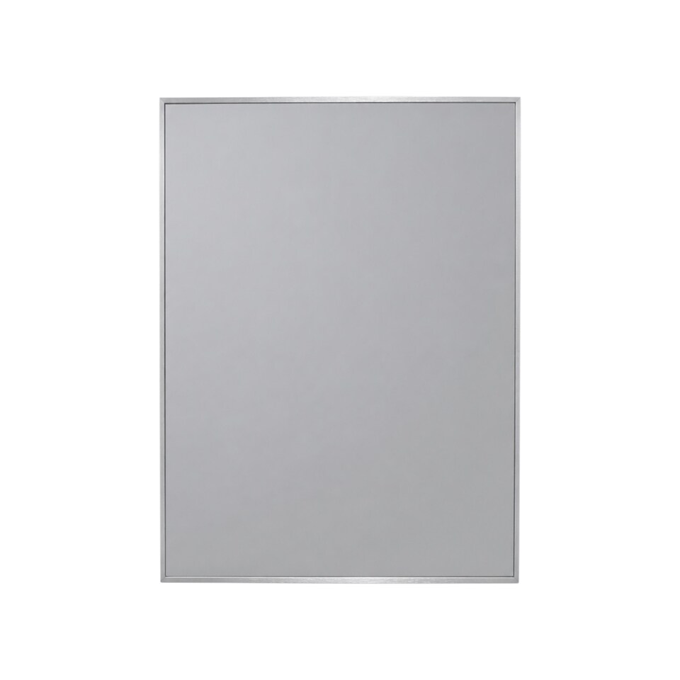 image 1 of Showerdrape Bayswarer Brushed Chrome Framed Rectangular Mirror 60x45cm