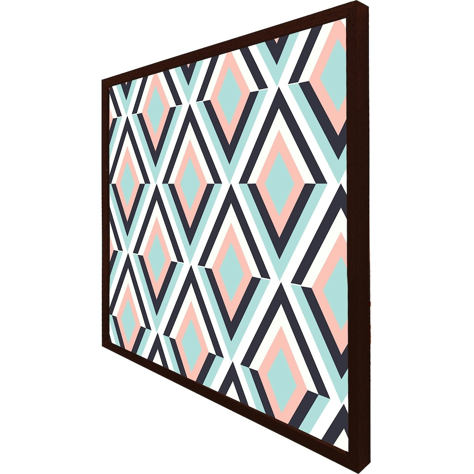 image 1 of Geometric pattern (Picture Frame) Grey | XS