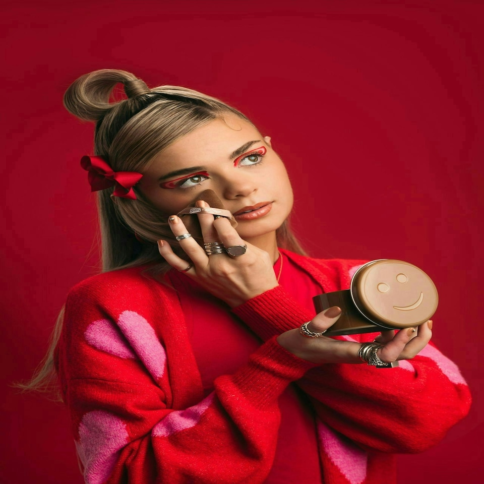 image 1 of Tubby Toast Powder Puffs & Tin - Glisten Cosmetics X Teletubbies Multi