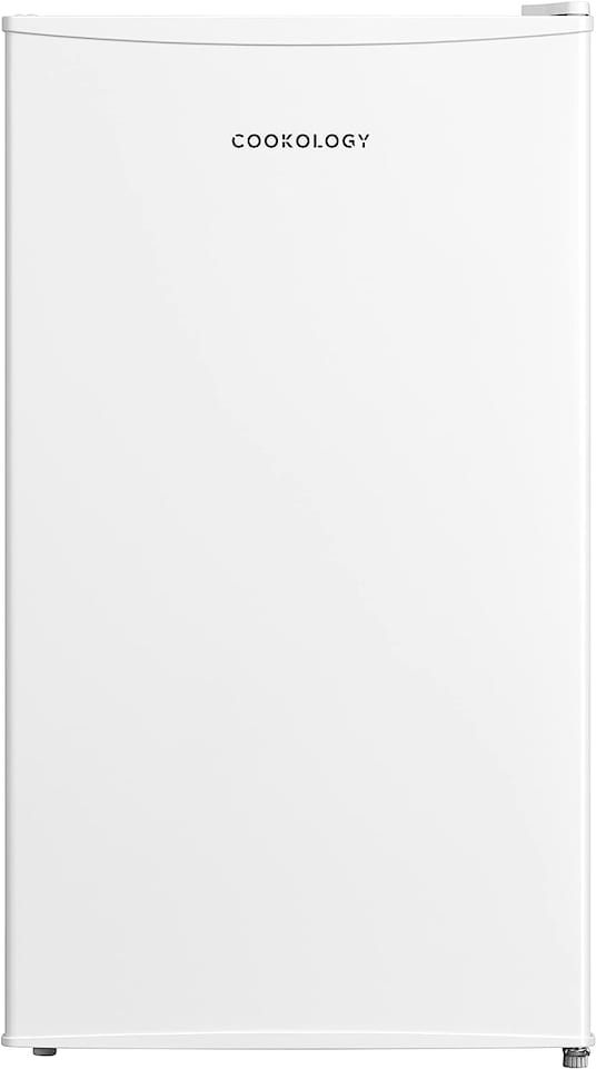 image 1 of Cookology UCFR88WH Under Counter Freestanding Fridge in White - 93 Litre Capacity - Adjustable Temperature Control & Legs - Reversible Door