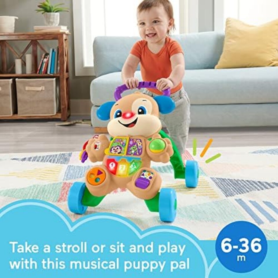 image 1 of Fisher Price Laugh And Learn Puppy Walker