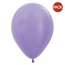 Amscan Sempertex Latex Balloons (Pack of 100) - Lilac - One Size