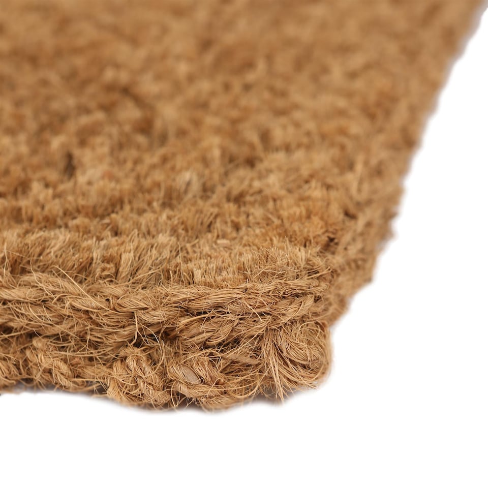 image 1 of Nicola Spring Premium Handmade Coir Door Mats - 120cm x 60cm - Pack of 2
