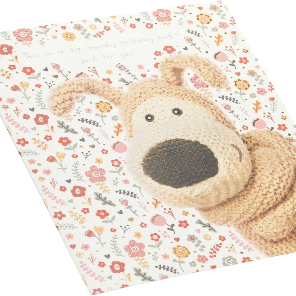 image 1 of Boofle Hug Cute Design Birthday Card