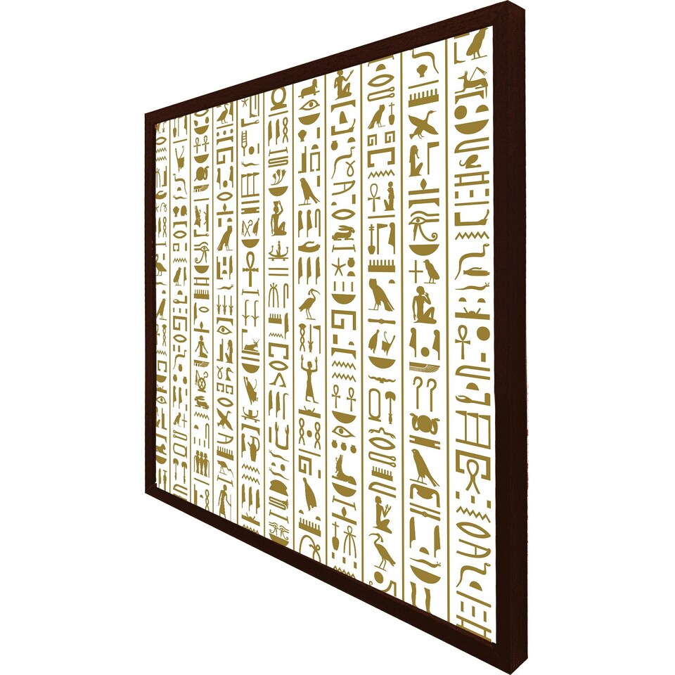 image 1 of Acient egyptian heiroglyphs (Picutre Frame) Grey | S