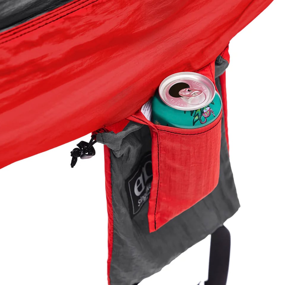 image 1 of SingleNest Hammock - Lightweight Durable Portable Camping Hammock | Red | Red