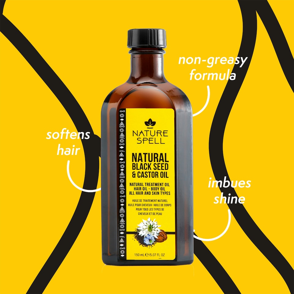 image 1 of Nature Spell Black Seed Oil for Hair & Skin