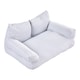 image 2 of Living and Home Ice Silk Cooling Pet Sofa Bed for All Seasons Use | Grey | One Size