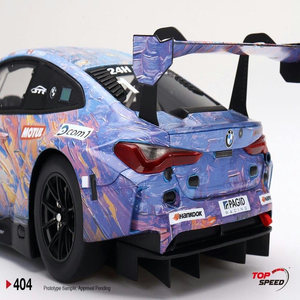 image 1 of BMW M4 GT3 #1 ST Racing 2022 12Hr Mugello Winner 1:18 Scale TSM TS0404