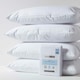 image 1 of Homescapes Waterproof Pillow Protectors King Size - Pack of 4 | White | King