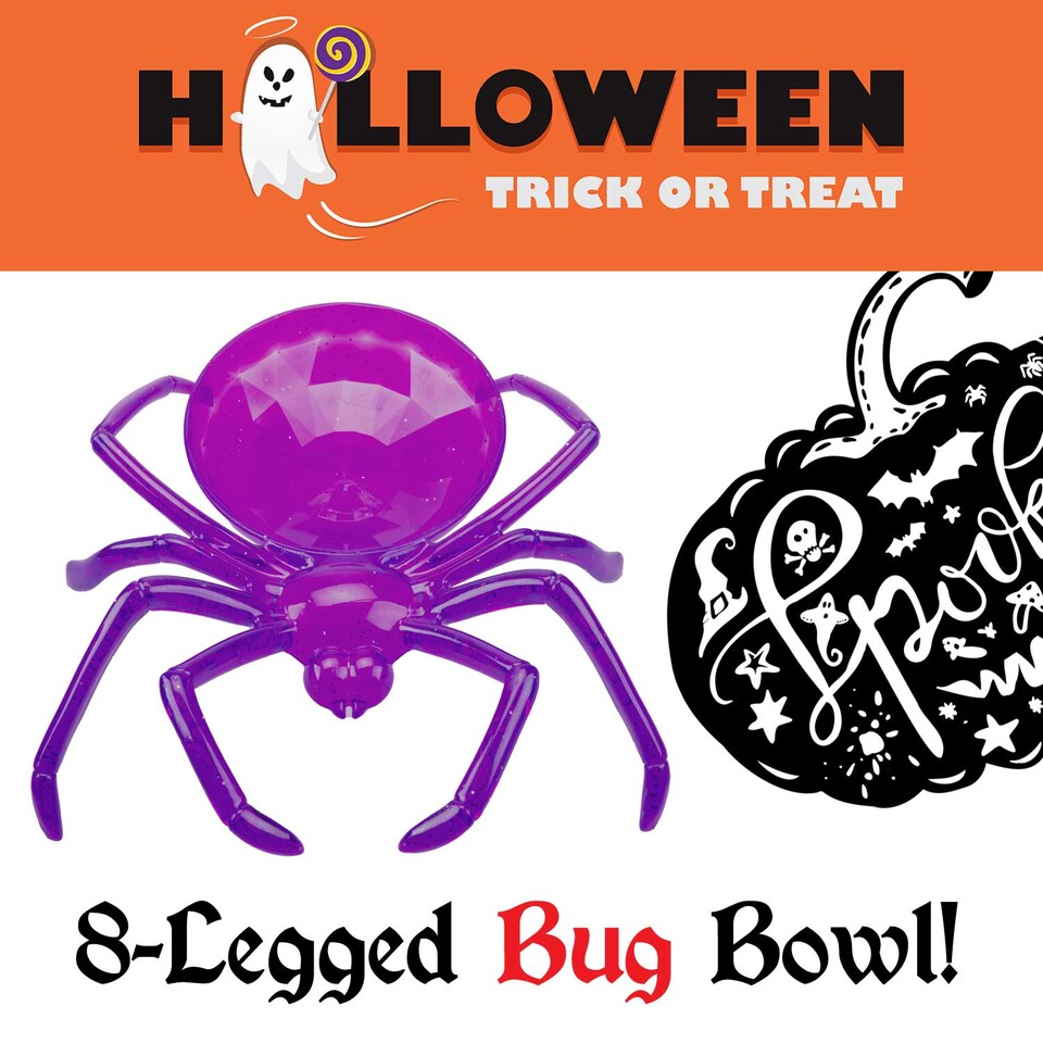 image 1 of PMS Halloween Spider Bowl - 24 cm