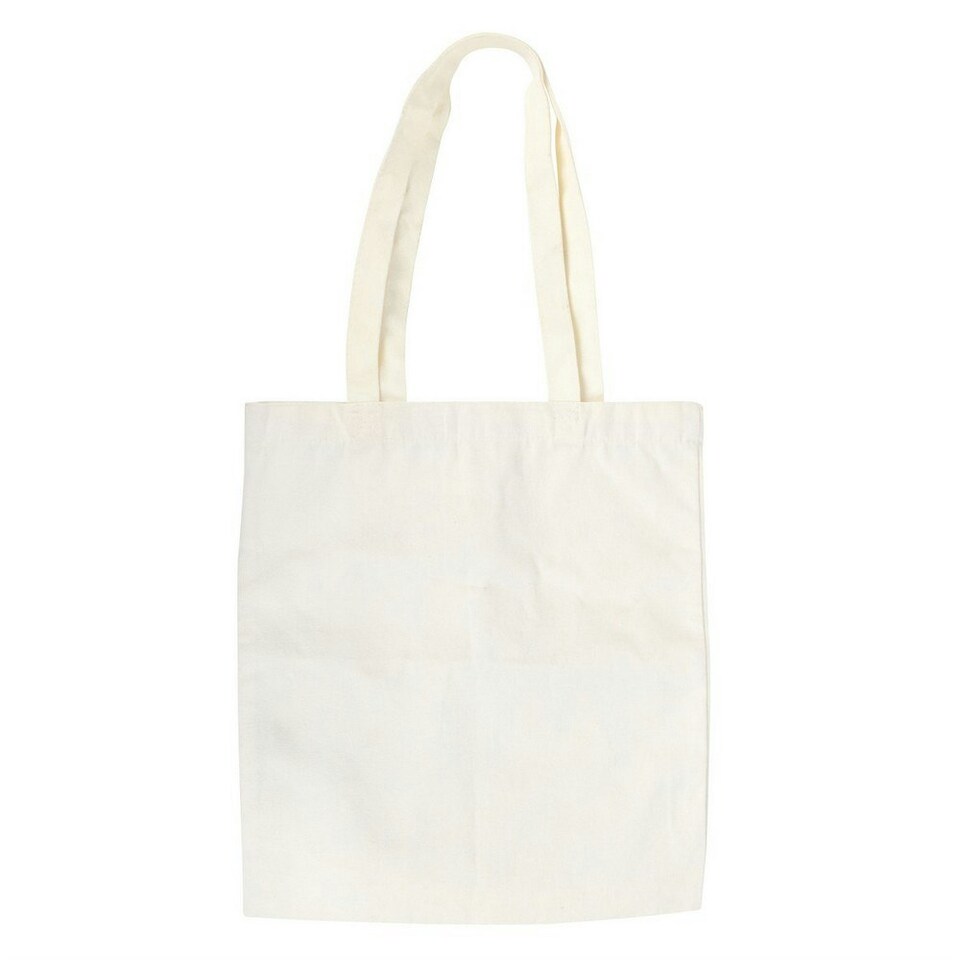 image 1 of Something Different Beetle Polycotton Tote Bag - White/Multicoloured - One Size White