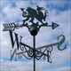 image 1 of Welsh Dragon Weathervane - Solid Steel - W61 x H88 cm - Black