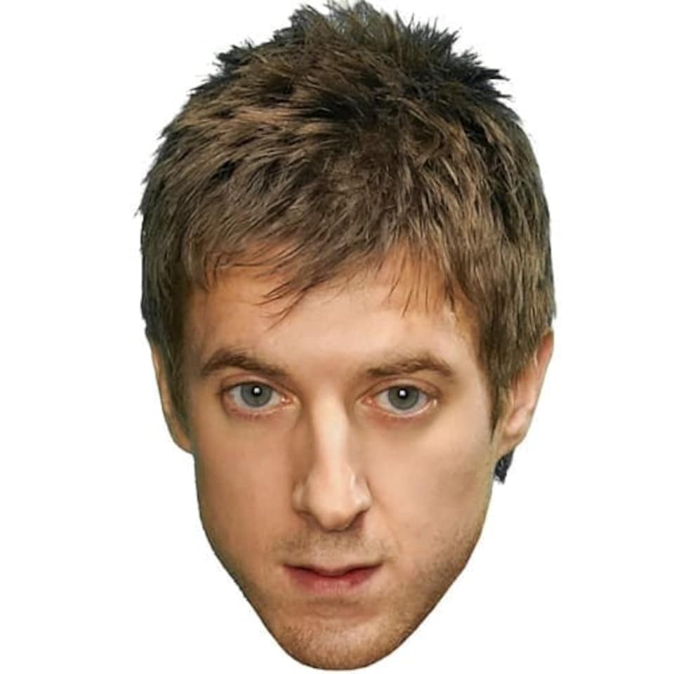 Dr Who Rory Cardboard Face Mask