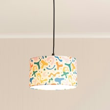 ValueLights Kids Bright Abstract Easy Fit Ceiling Light Shade - Bulb Included