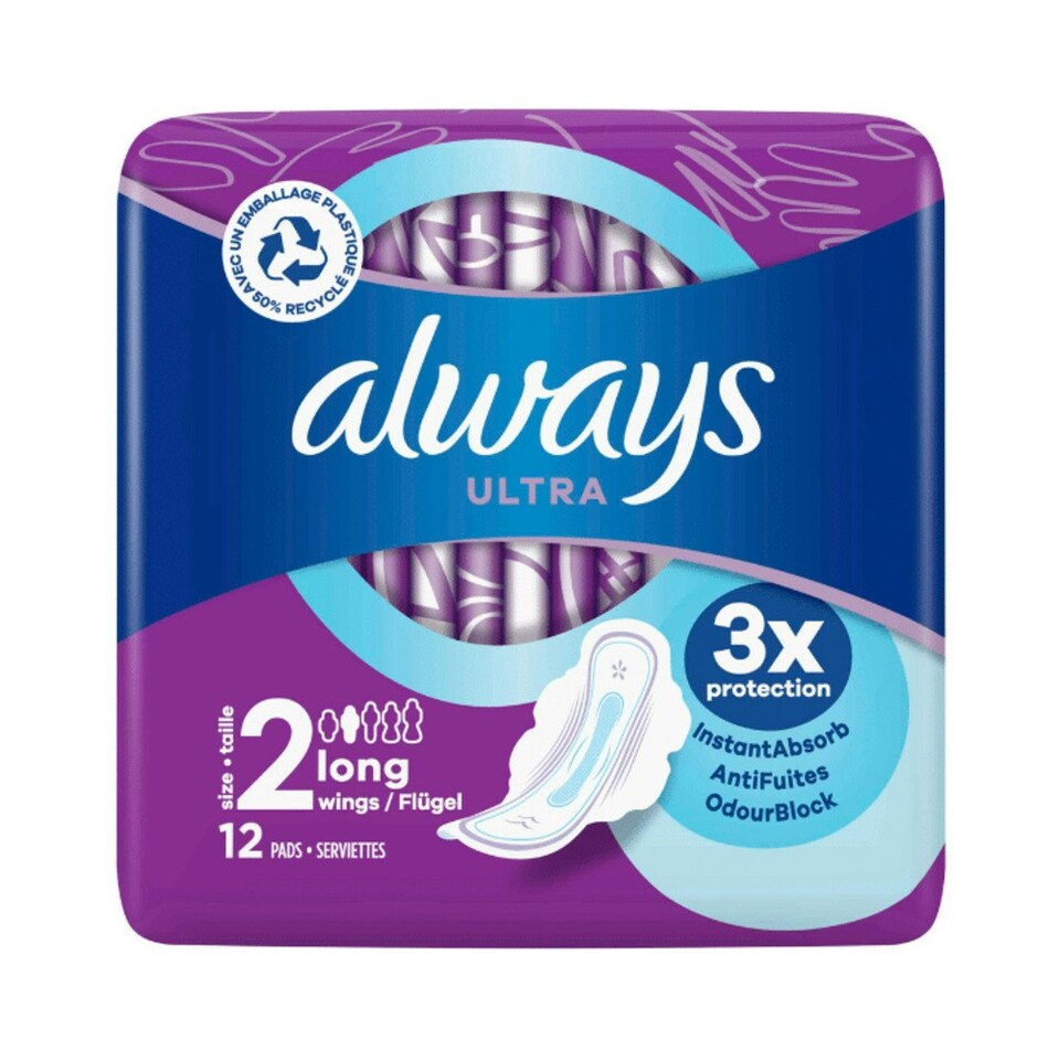 Always Ultra Long Plus 12's x 12