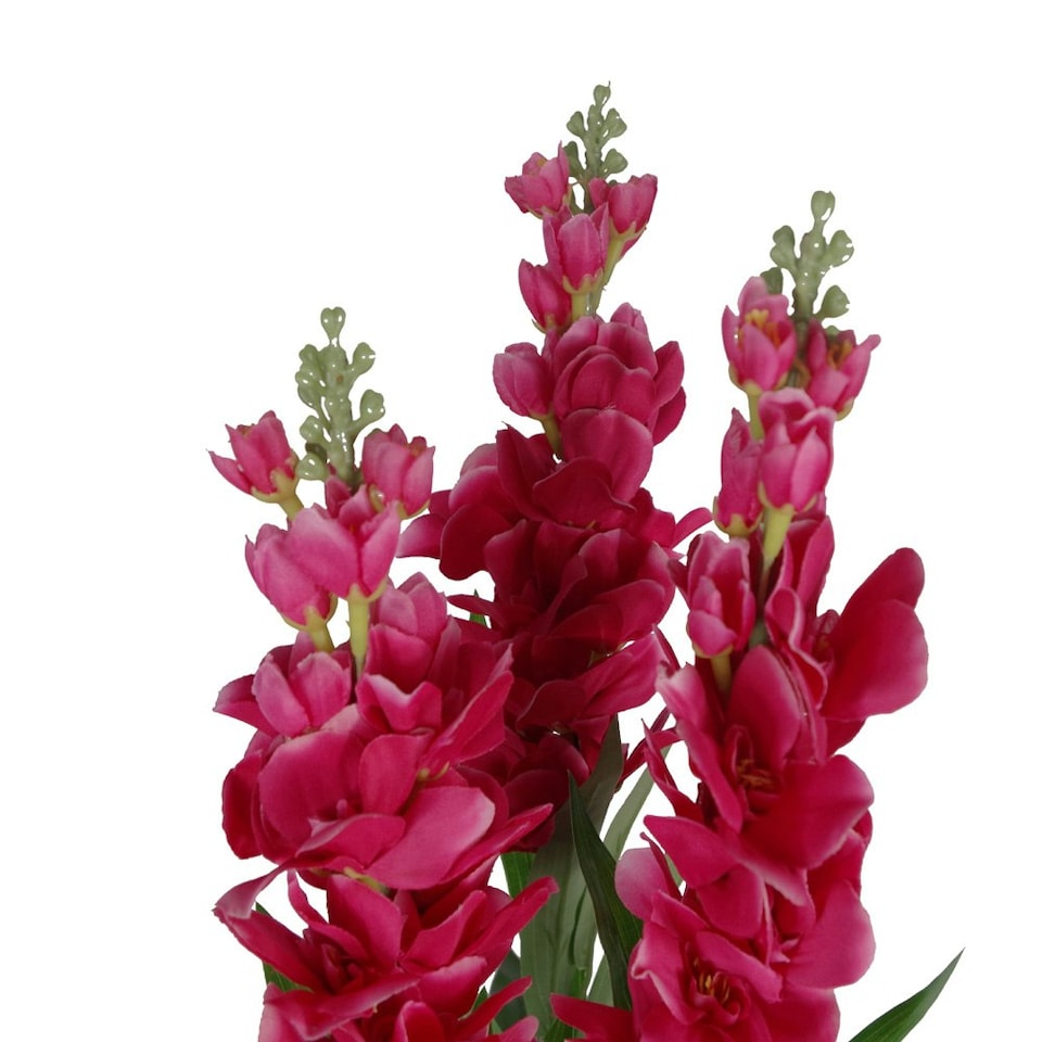 image 1 of Artificial 100cm Purple Cymbidium Orchid Plant - Extra Large