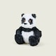 image 3 of Warmies Plush Panda Microwavable Weighted Teddy with French Lavender Scent, Hot or Cold for Cool Relaxation and Warm Relief