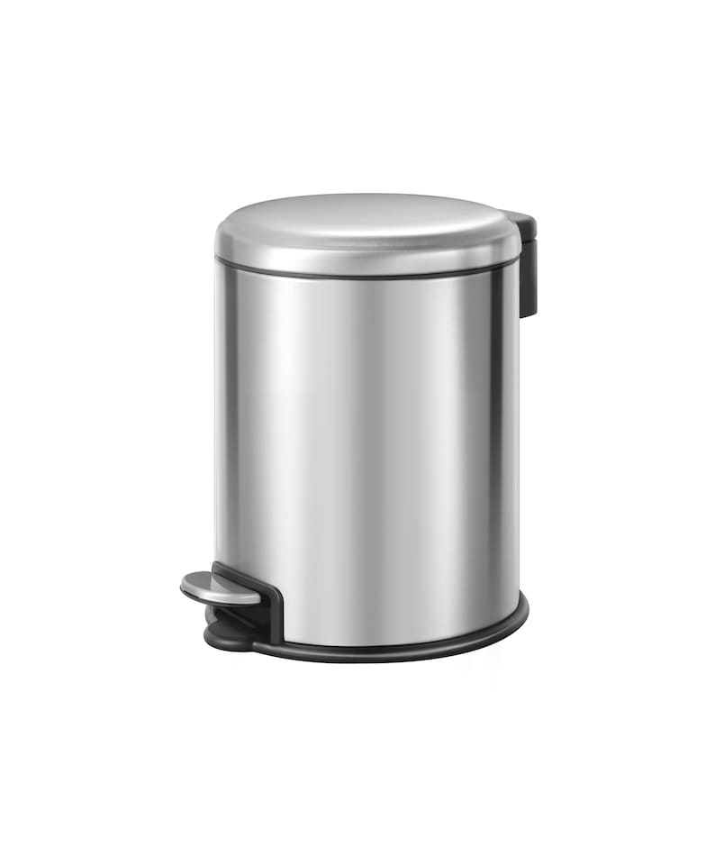 Serene Pedal Bin 3L - Stainless Steel | Silver | Stainless Steel | 3L