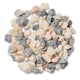 image 1 of Natural Coral Bulk Bag 850 kg Premium Chippings - 16-32 mm White Gravel with Rose Tones - L100 x W100 x H80 cm