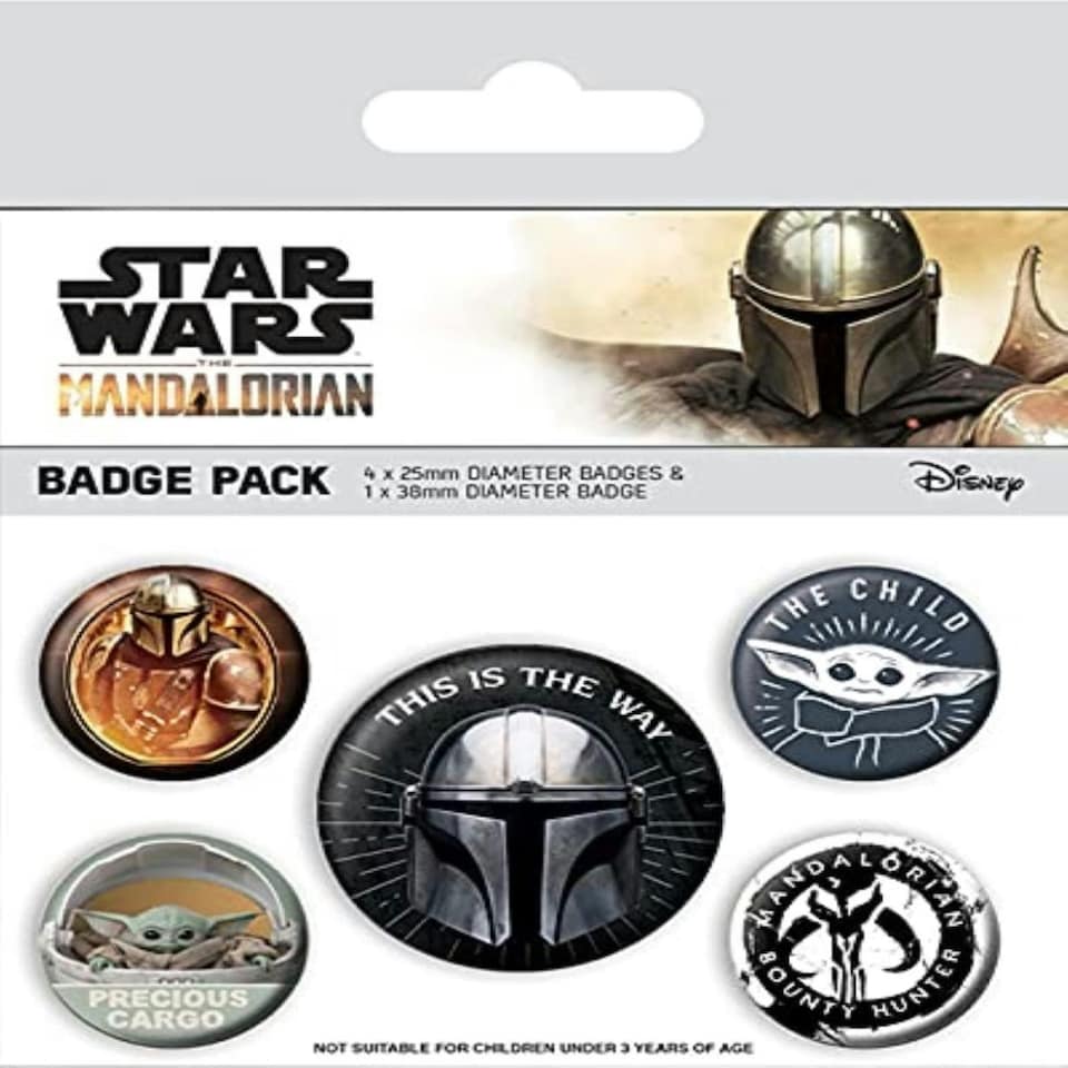 STAR WARS: THE MANDALORIAN (THIS IS THE WAY) BADGE PACK - Badge Packs N/A