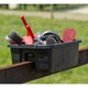 image 2 of Red Gorilla Plas Tote Tray - Black - One Size