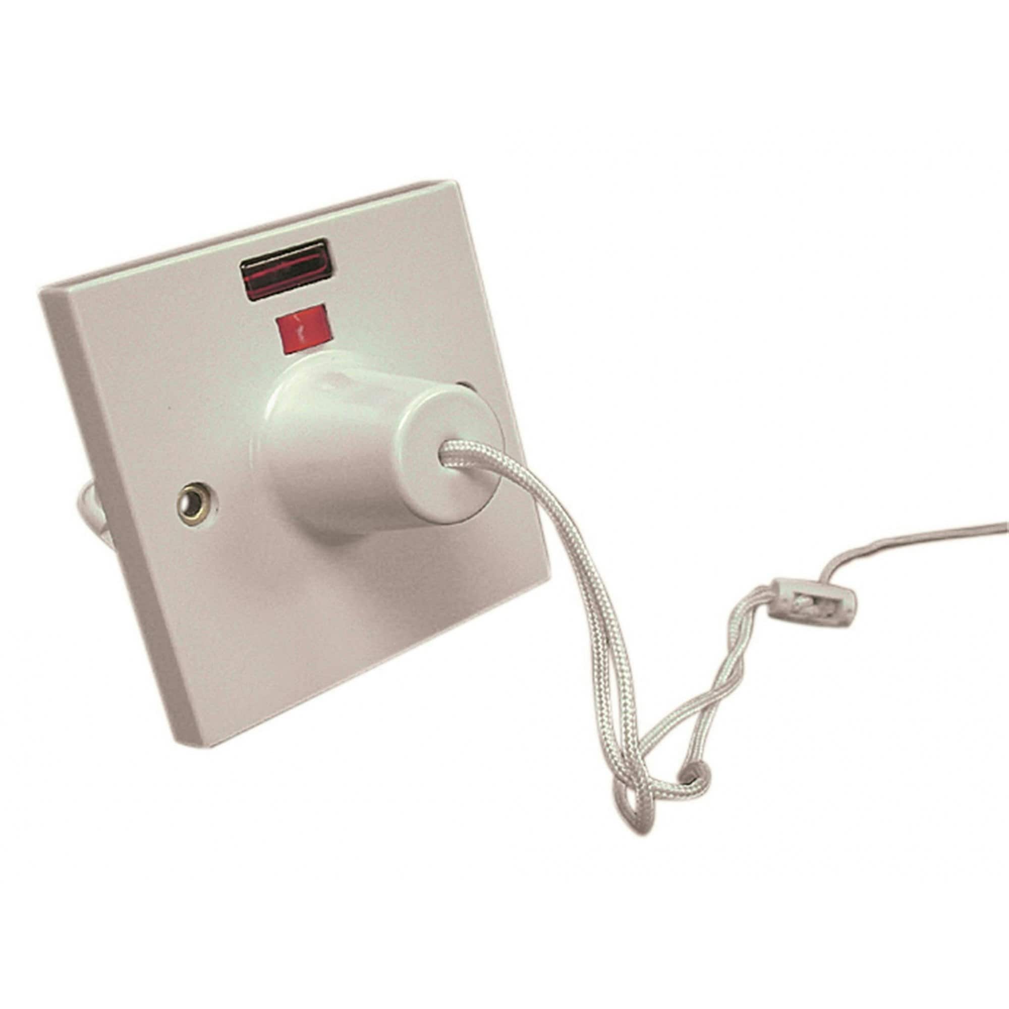 Dencon Ceiling Switch With Neon & Indicator 45a - Multi Colour - One Size