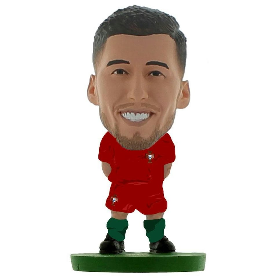 Portugal Ruben Dias SoccerStarz Football Figurine - Red/Green/Black - One Size