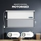 image 3 of 72" Electric Motorised Projector Screen with Remote & Wall Mount