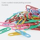 image 5 of Pack of 100 Assorted Coloured 33mm Paper Clips