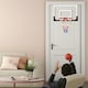 image 9 of COSTWAY Basketball Hoop Over-The-Door Basketball Backboard Red | Standard