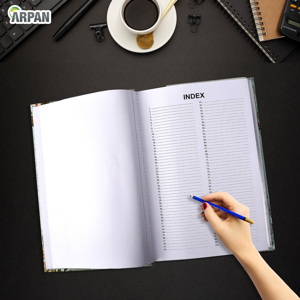 image 1 of ARPAN Slip In Case Memo Photo Album for 300 Photos 4x6" (10x15cm) – Hardcover Picture Album with Memo Writing Space for Family, Wedding & Travel Memories