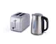 image 1 of Hamilton Beach Rise Kettle & 2 Slice Toaster Set - Brushed