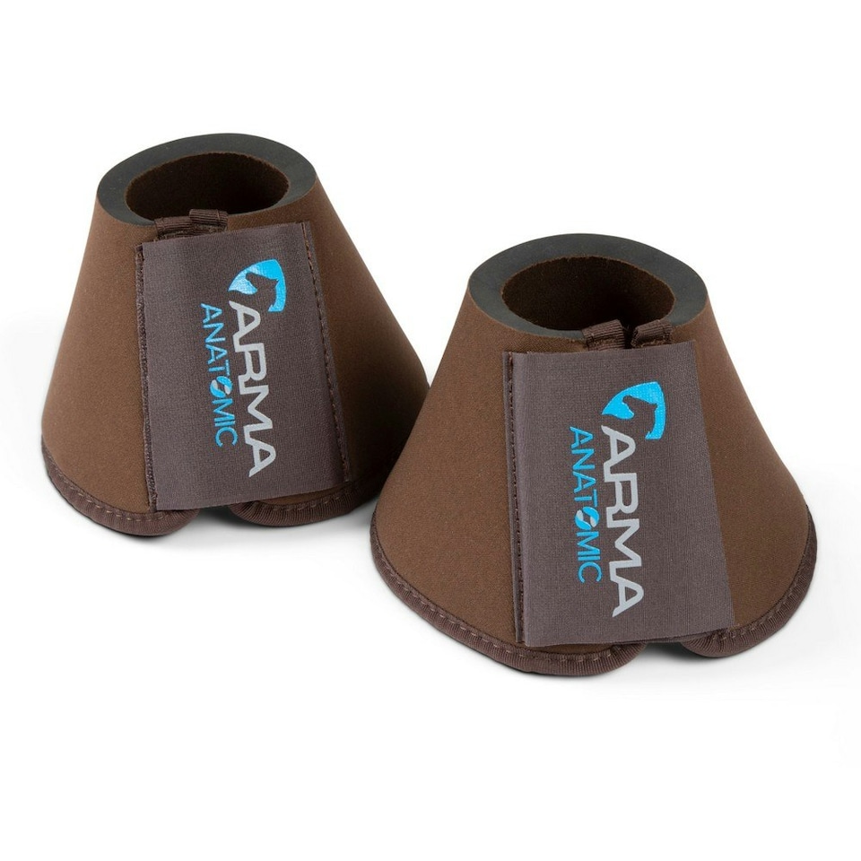 ARMA Neoprene Horse Overreach Boots - Brown - Pony