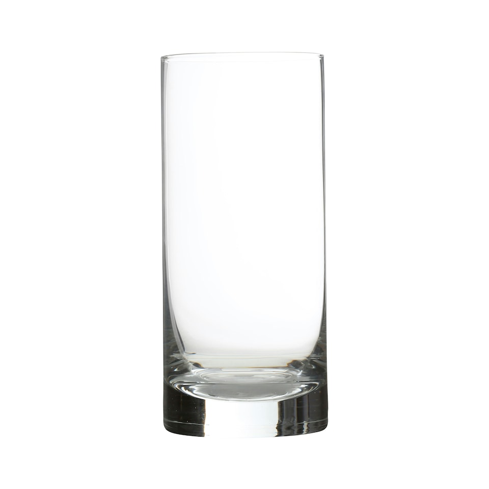 Interiors By Premier Stylish Glass Highball Clear 600ml, Durable Water Drinking Glass, Practical Build Sturdy High Ball Glass