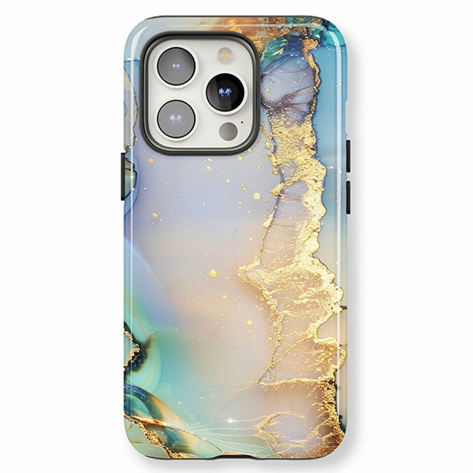 image 1 of Opulent Marble Phone Case | Blue | iPhone 16 Plus
Tough | iPhone 16 Plus
Tough