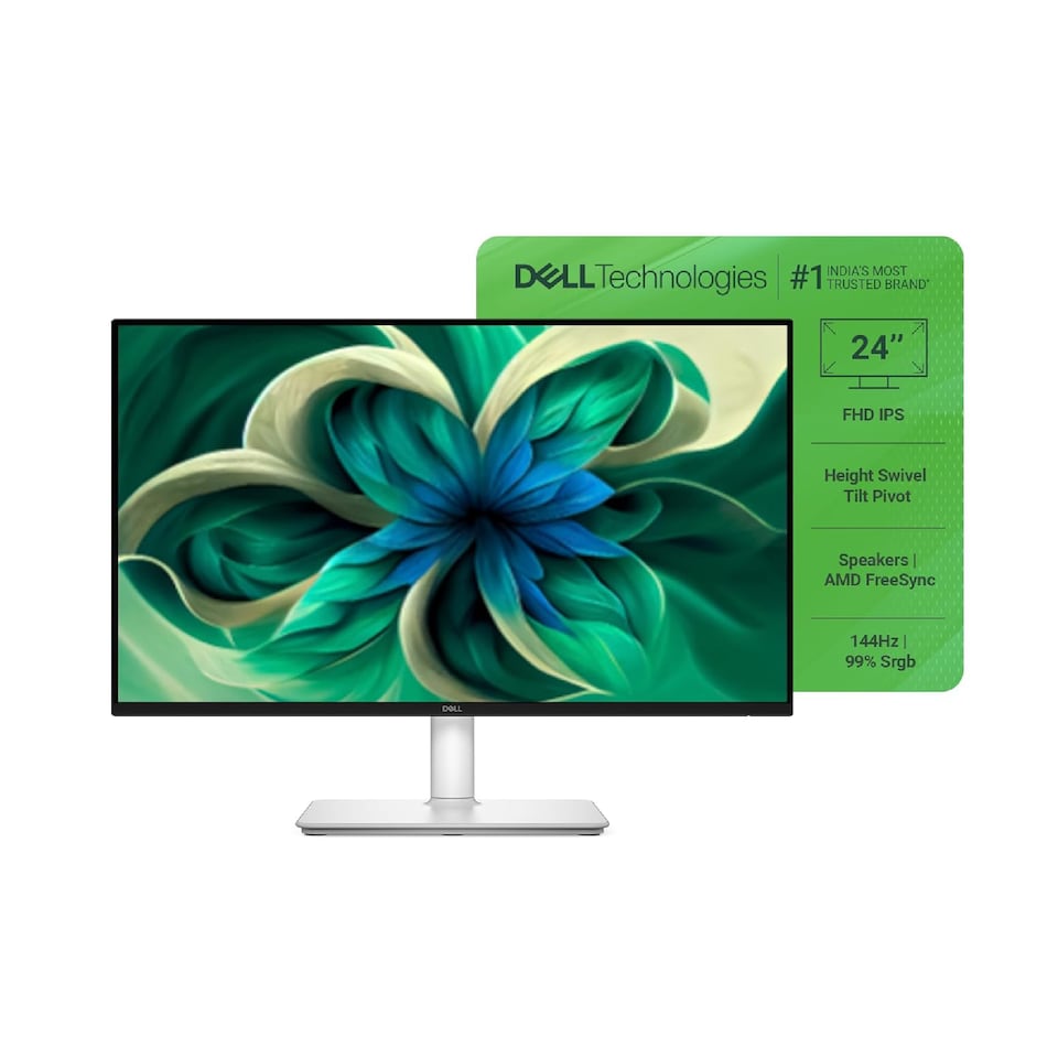 image 1 of Dell Plus S2425HSM 24-Inch IPS 144Hz 1ms Height Adjustable Monitor with Speakers