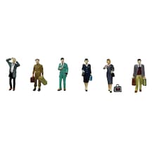 Bachmann Post War People (6) Figure Set
