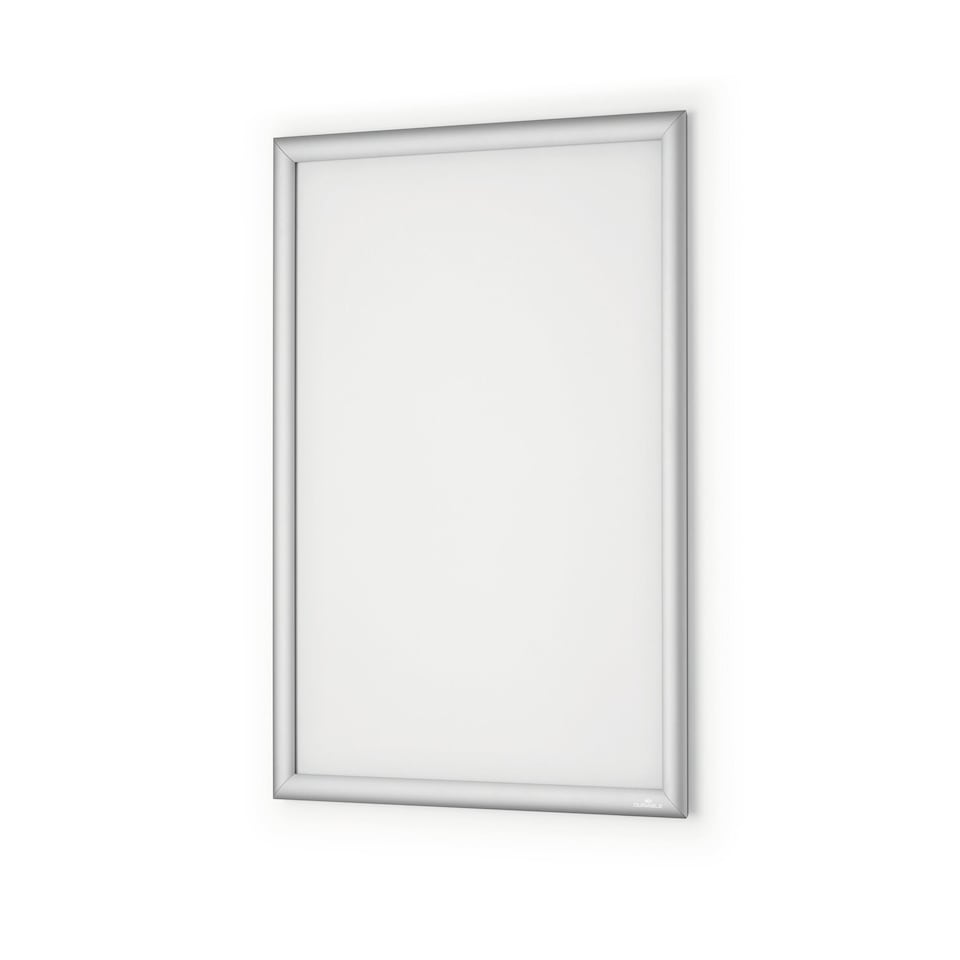 image 1 of Durable Outdoor Snap Frame Weatherproof Poster Holder Notice Board | A2 Silver