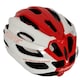 image 4 of AWE AweSprint In Mould Adult Bike Helmet White/Red 55-58cm Crash Guarantee* | White | Red