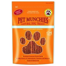 Pet Munchies Wild Salmon & Sweet Potato Dog Treat Sticks - May Vary - 720g