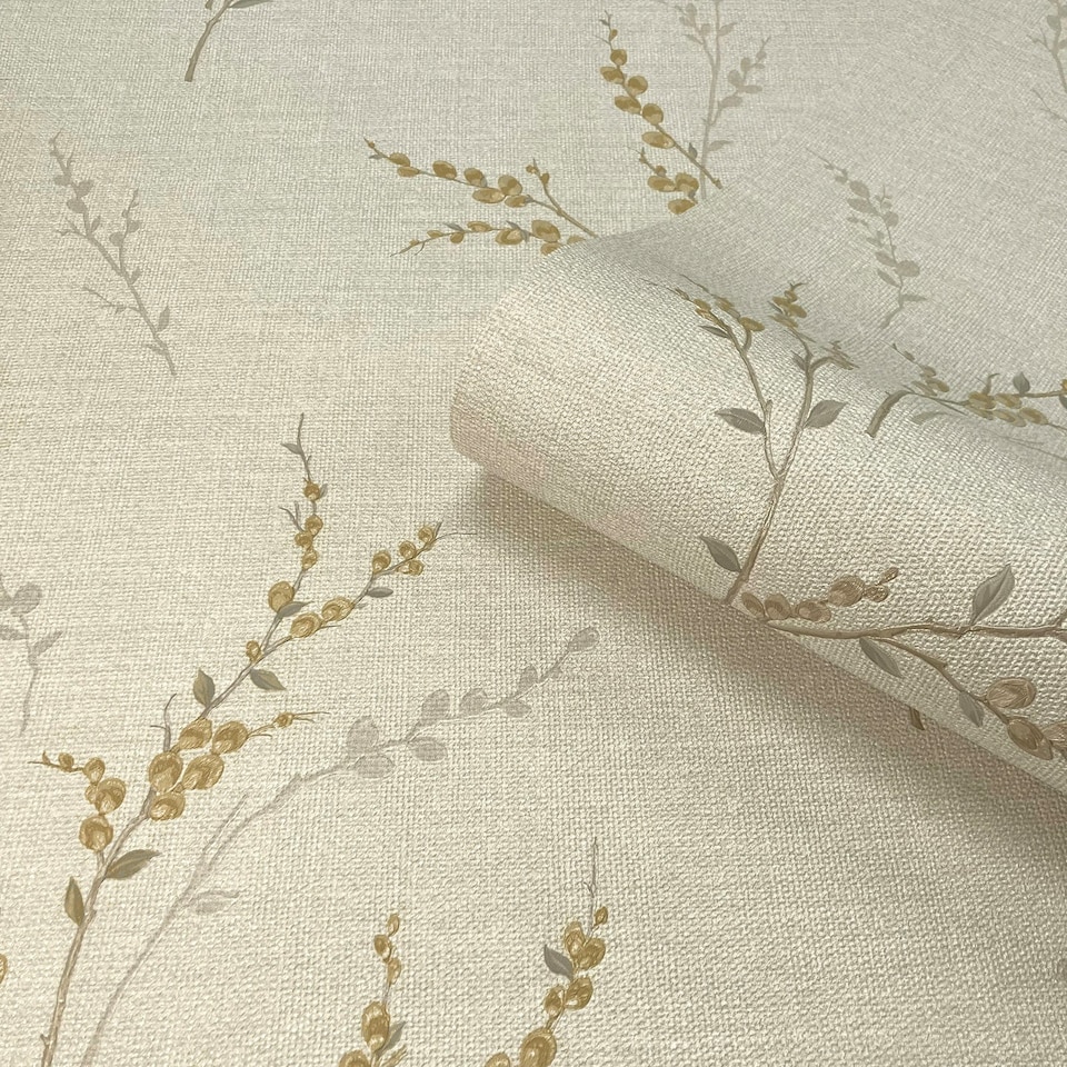 image 1 of Carmella Floral Trail Cream Cream