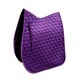 image 3 of Rhinegold Velvet Hexagon GP Saddle Pad Grey | Colour: Lavagrey
Size: Pony